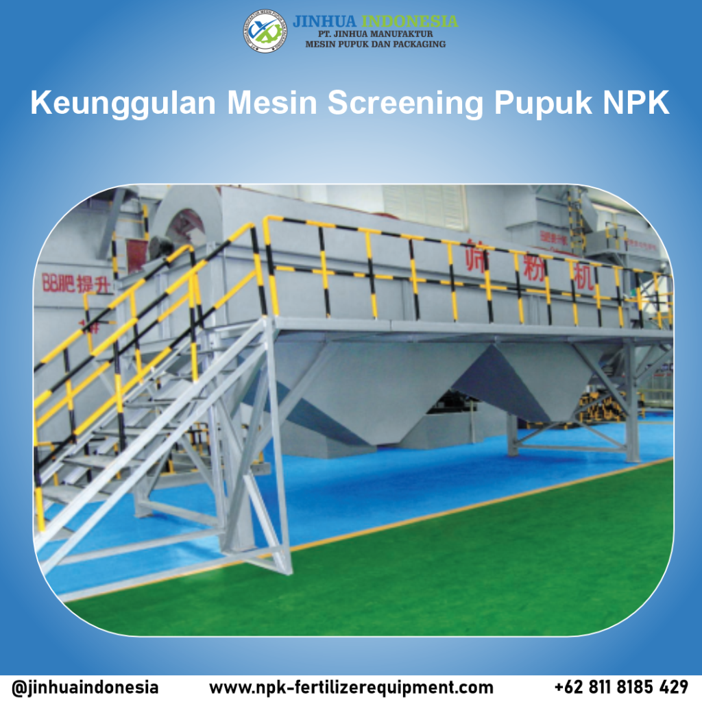 Mesin screening pupuk NPK