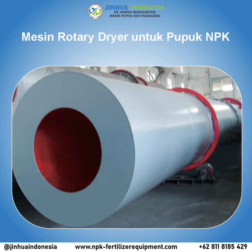 Mesin rotary dryer